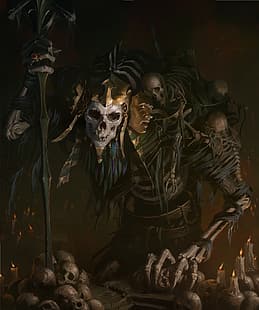 Diablo, Diablo Immortal, Diablo 2, Diablo 3: Reaper of Souls, diablo 4, diablo iv, วอลล์เปเปอร์ HD HD wallpaper