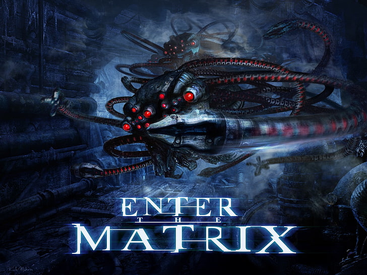 Ingrese al fondo de pantalla The Matrix, ingrese la matriz, matriz, cazador, Fondo de pantalla HD