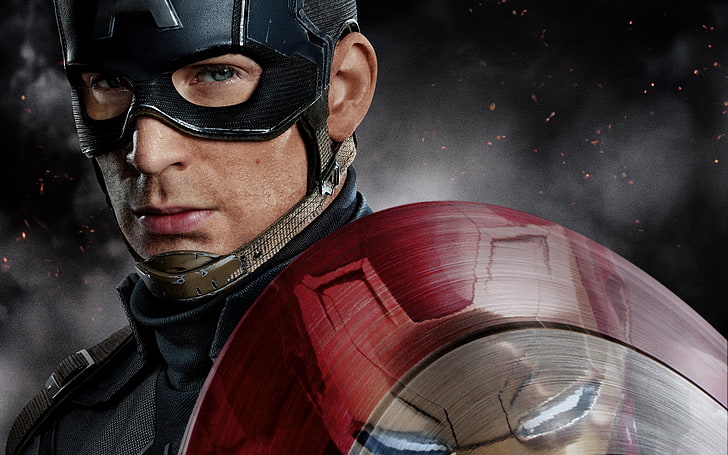 Captain America First Look In Captai, fond d'écran Marvel Captain America, films, films hollywoodiens, hollywood, 2015, Fond d'écran HD