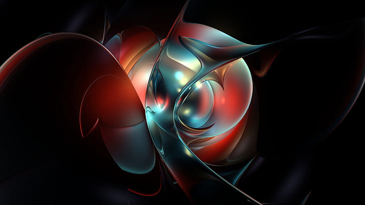 3D Abstract HD, abstract, 3d, HD wallpaper