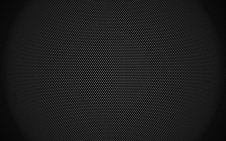 Текстура на черни точки, черни точки, тийнейджър, черно-бяла, черна точка-текстура, HD тапет