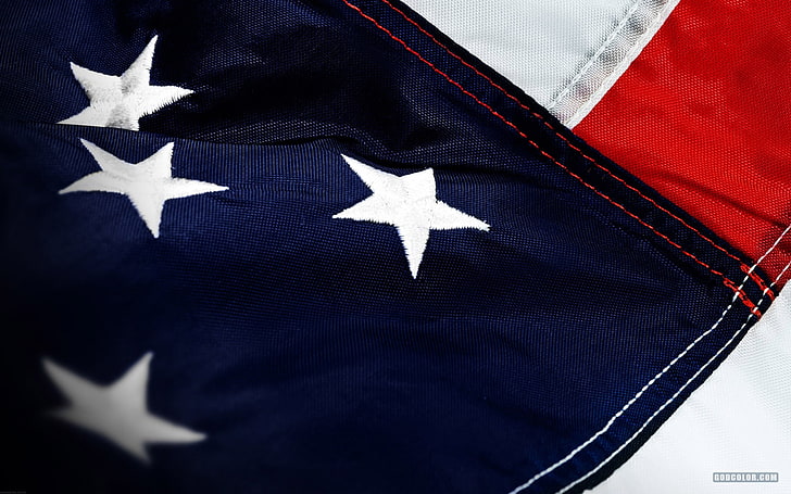 Stars and Stripes, USA, flag, Wallpaper HD