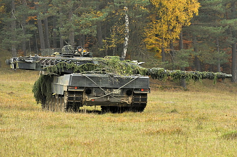 Leopard, Leopard 2, Militär, Soldat, Panzer, Panzer, Waffe, HD-Hintergrundbild HD wallpaper