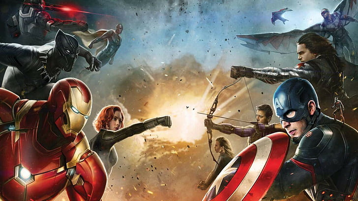 Captain America Civil War Movie Free 4k Wallpaper 2560×1440, HD wallpaper
