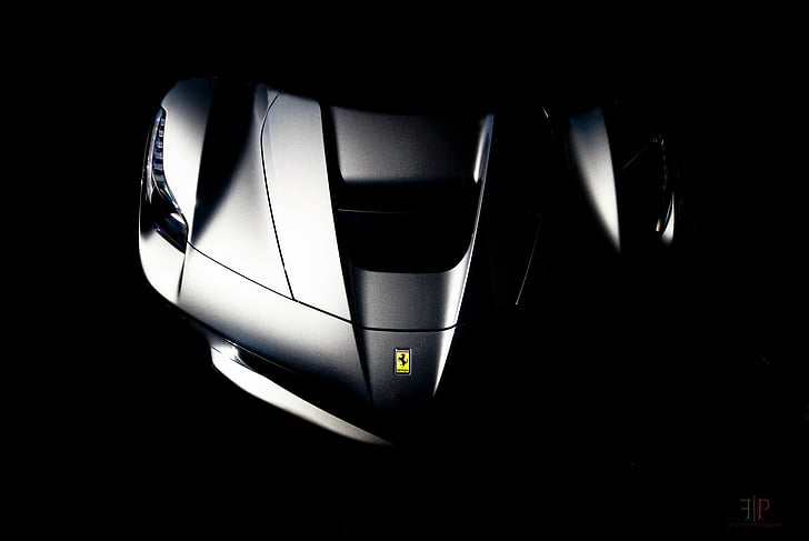 Ferrari, Ferrari LaFerrari, Coche, Silver Car, Sport Car, Supercar, Vehículo, Fondo de pantalla HD