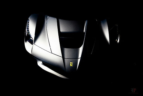 Ferrari, Ferrari LaFerrari, bil, silverbil, sportbil, superbil, fordon, HD tapet HD wallpaper