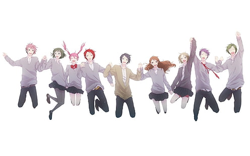 Hori Kyouko, Horimiya, Ishikawa Toru, Miyamura Izumi, Yoshikawa Yuki, HD-Hintergrundbild HD wallpaper