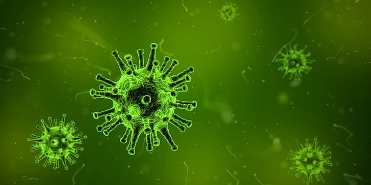 Художественный, Бактерии, Зеленый, Вирус, HD обои
