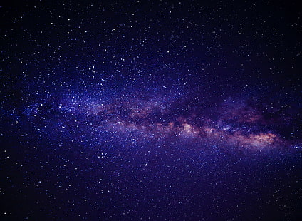 galassia, spazio, stelle, fuoco, oscurità, ardente, arte spaziale, Sfondo HD HD wallpaper