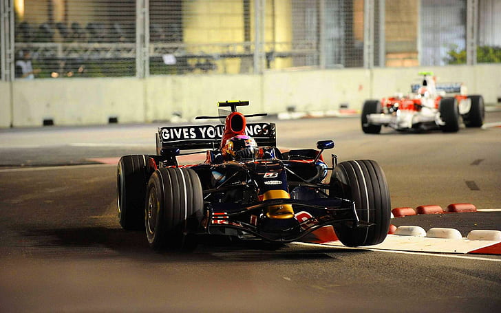 Състезателна кола Формула 1 F1 Red Bull HD, автомобили, кола, червена, състезание, f1, една, формула, бик, HD тапет