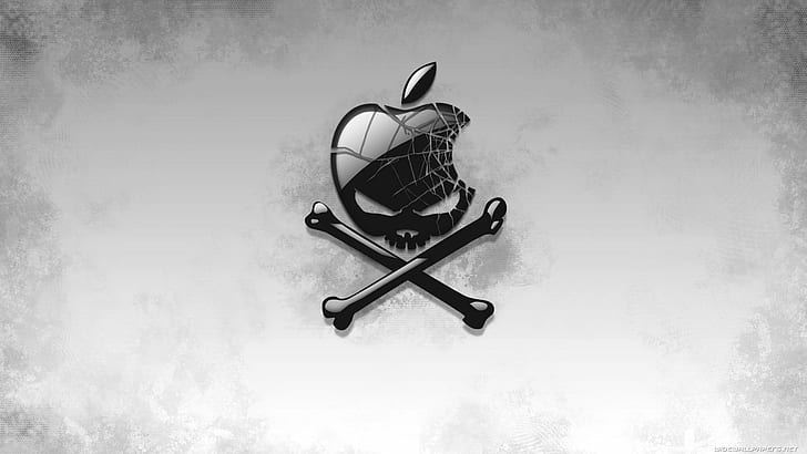1920x1080, apple, desktop, pirate, skull, HD wallpaper