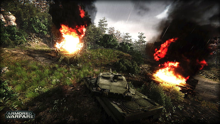 Perang Lapis Baja, tank, video game, Wallpaper HD