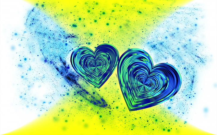 hearts, Abstract Backgrounds, Spots, Download 3840x2400 hearts, HD wallpaper
