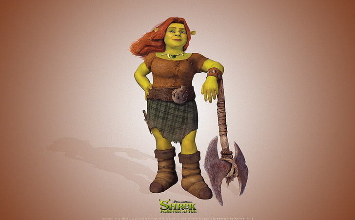 Fiona, Shrek Forever After, Tapeta cyfrowa Shrek Princess Fiona, Kreskówki, Shrek, Shrek na zawsze po, Shrek w ostatnim rozdziale, Fiona, Shrek na zawsze po, Fiona, Cameron Diaz jako księżniczka Fiona, Tapety HD