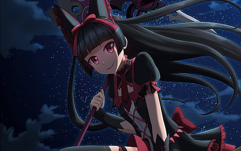 Rory Mercury, Tor: Jieitai Kanochi Nite Kaku Tatakaeri, Anime Girls, HD-Hintergrundbild HD wallpaper
