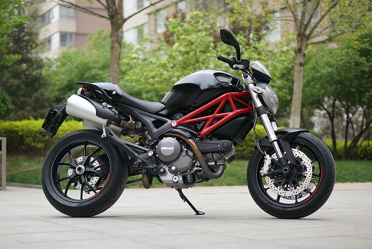 Ducati, Ducati Monster 796, превозно средство, мотоциклет, HD тапет