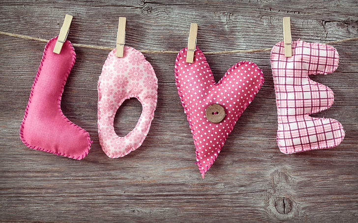 Letter and Word Crafts, love, diy, diy crafts, heart, HD wallpaper