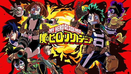 خلفية My Hero Academy ، Boku no Hero Academia، خلفية HD HD wallpaper