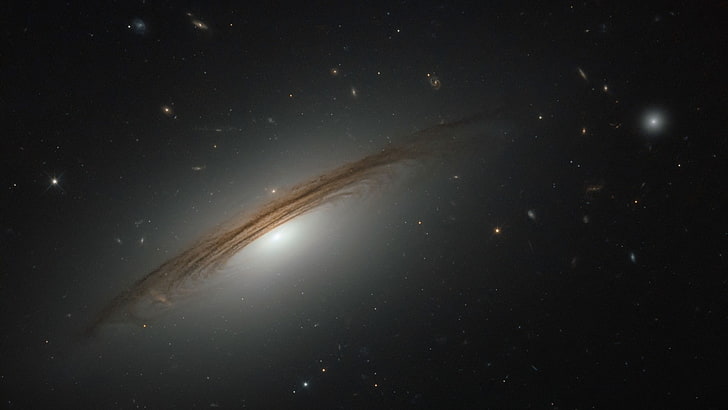 galaktyka drogi mlecznej, kosmos, NASA, galaktyka, UGC 12591, Tapety HD