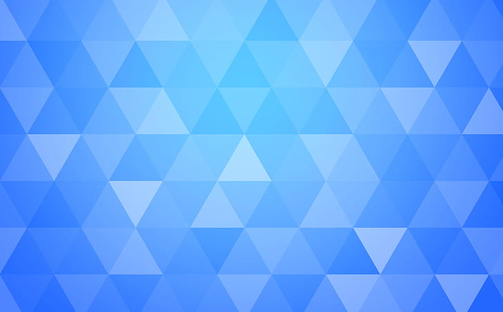 พื้นหลังสามเหลี่ยมเรขาคณิตนามธรรม Blue ... , Aero, Patterns, Blue, Abstract, Modern, Design, Background, Pattern, Shapes, Triangles, Geometry, geometric, polygons, rhombus, 8K, วอลล์เปเปอร์ HD