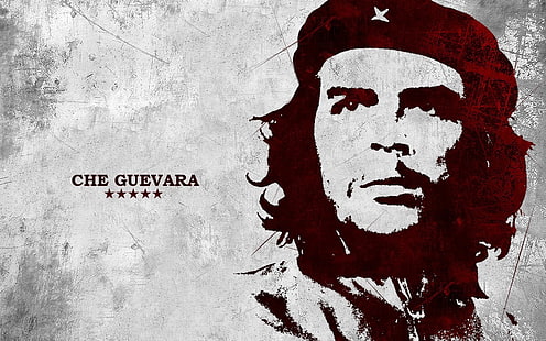Che Guevara, obras de arte, homens, HD papel de parede HD wallpaper