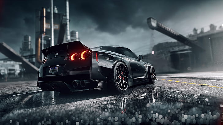 Need for Speed, Need for Speed ​​Heat, Nissan GT-R, Wallpaper HD