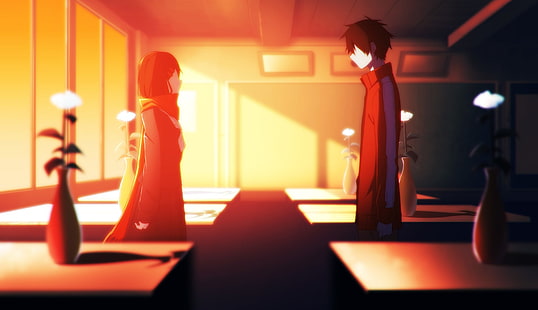 Anime, Kagerou-Projekt, Ayano Tateyama, Shintaro Kisaragi, HD-Hintergrundbild HD wallpaper