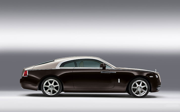 2014 Rolls-Royce Wraith Auto HD Desktop Wallpaper .., gray coupe, HD wallpaper