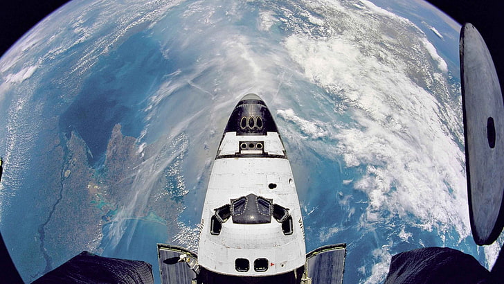 space, Space Shuttle Atlantis, HD wallpaper
