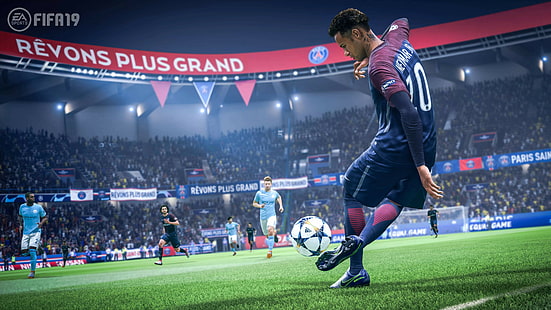 FIFA 19, E3 2018, screenshot, 8K, Sfondo HD HD wallpaper