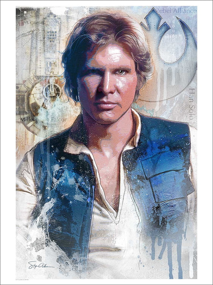 Gwiezdne wojny, dołącz do sojuszu, Han Solo, Tapety HD, tapety na telefon
