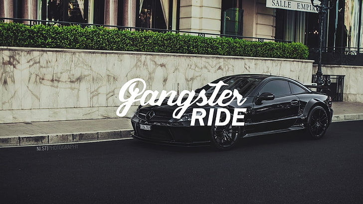AMG Black Series, Audi, bmw, car, Colorful, GANGSTER RIDE, Lowrider, Tuning, HD wallpaper