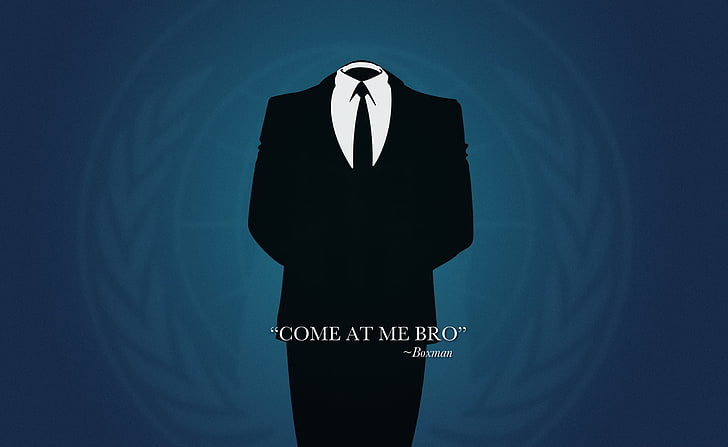 Anonymous, come at me bro wallpaper, Computers, Others, Anonymous, HD wallpaper