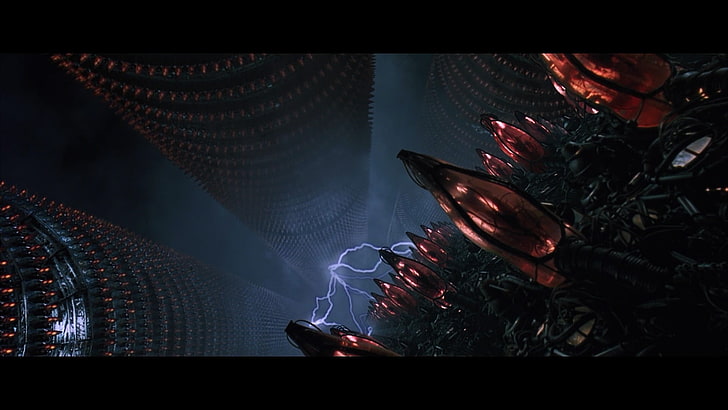 mesin black metal, film, The Matrix, tangkapan layar, fiksi ilmiah, Wallpaper HD