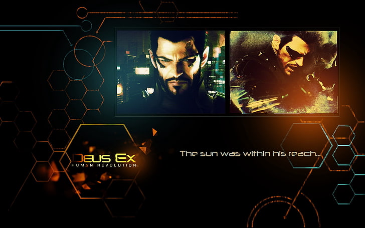 Deus Ex wallpaper, deus ex human revolution, adam jensen, look, shots, graphics, HD wallpaper