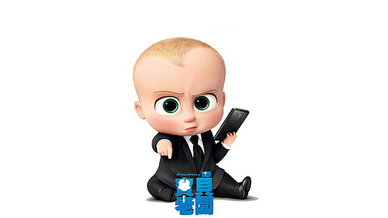 le patron bébé, films d'animation, films de 2017, 4k, Fond d'écran HD HD wallpaper