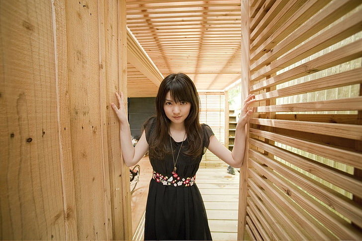 Asia, Sayumi Michishige, wanita, kalung, Wallpaper HD