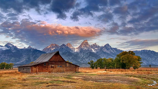 Parc national de Grand Teton Jackson Hole Valley entre le mont Teton et la gamme Gros Ventre Range dans le Wyoming aux États-Unis Papier peint Hd de bureau 3840 × 2160, Fond d'écran HD HD wallpaper