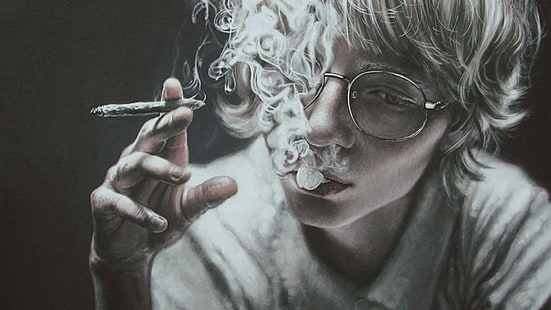 zeichnung, abbildung, rauch, rauchen, hand, ästhetisch, realistisch, artikel, HD-Hintergrundbild HD wallpaper