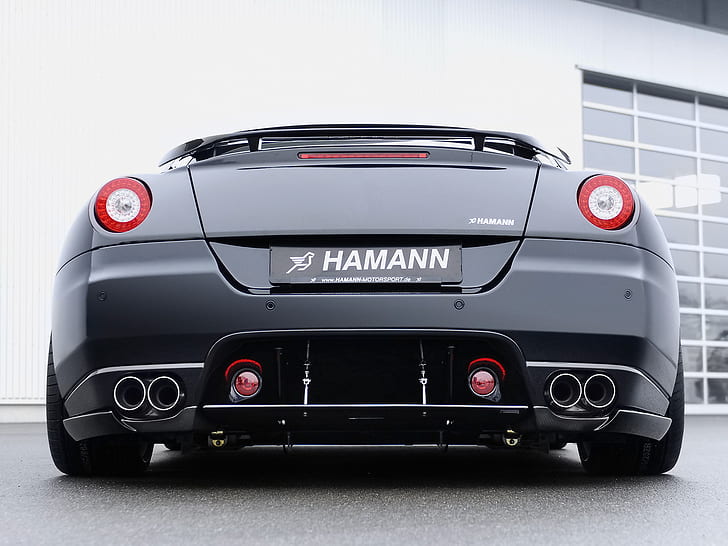Ferrari 599 GTB Fiorano, Hamann Ferrari 599 GTB manu, bil, HD tapet