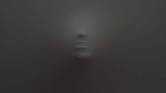 rosto de parede branca, rosto, horror, assustador, monocromático, minimalismo, HD papel de parede HD wallpaper