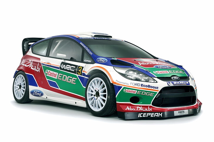 فورد فييستا RS WRC ، سيارة، خلفية HD