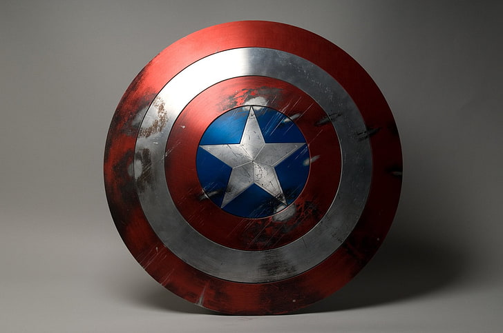 Capitán América escudo, Capitán América, escudo, Fondo de pantalla HD