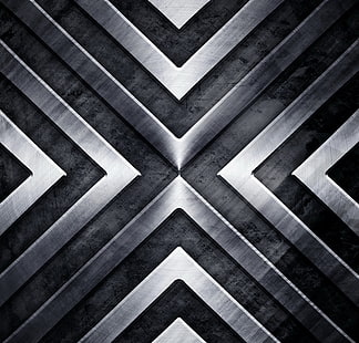 metal X digital wallpaper, metal, texture, background, grunge, steel, metallic, HD wallpaper HD wallpaper