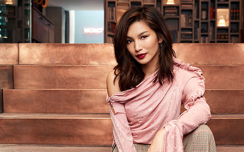 2018 جيما تشان الممثلة الآسيوية الجميلة، خلفية HD HD wallpaper