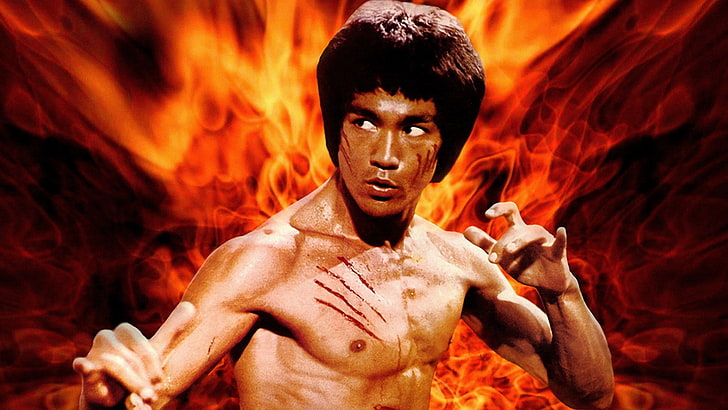 Bruce Lee, film, entrez dans le dragon, Bruce Lee, arts martiaux, Fond d'écran HD