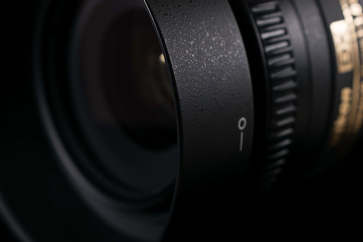 35mm, af s, analog, aperture, hitam, blur, kamera, perlengkapan kamera, klasik, close up, dslr, peralatan, fokus, fokus, emas, lensa, modern, nikon, optik, optik, fotografi, peralatan fotografi, presisi,produk, pro, Wallpaper HD