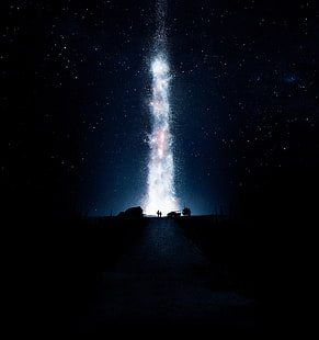 4K, Interstellar, Stars, Milky way, HD wallpaper HD wallpaper
