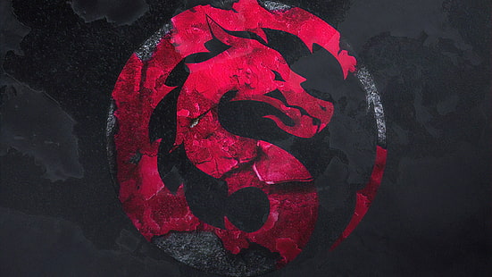 Mortal Kombat, Logo, Wallpaper HD HD wallpaper