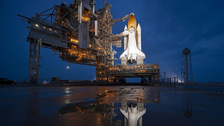 Space Shuttle Atlantis 2560 × 1600, Sfondo HD